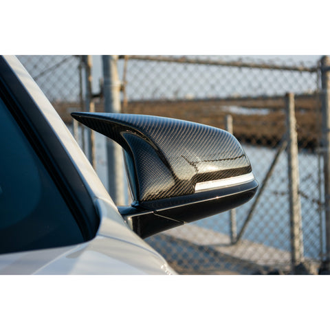 BMW F-Series Carbon M Style Replacement Mirror Covers